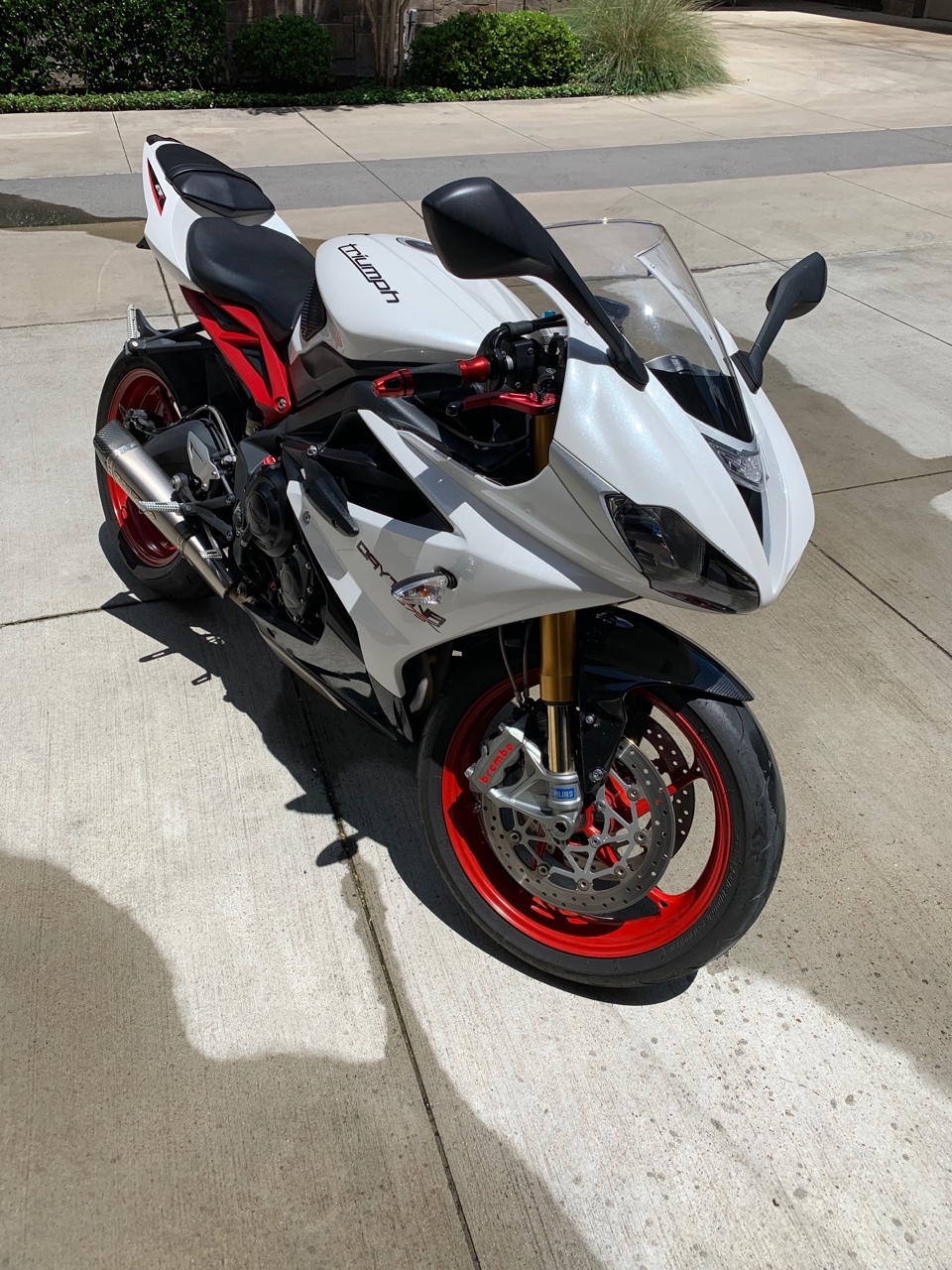 2013 Triumph DAYTONA 675R ABS, Dallas TX