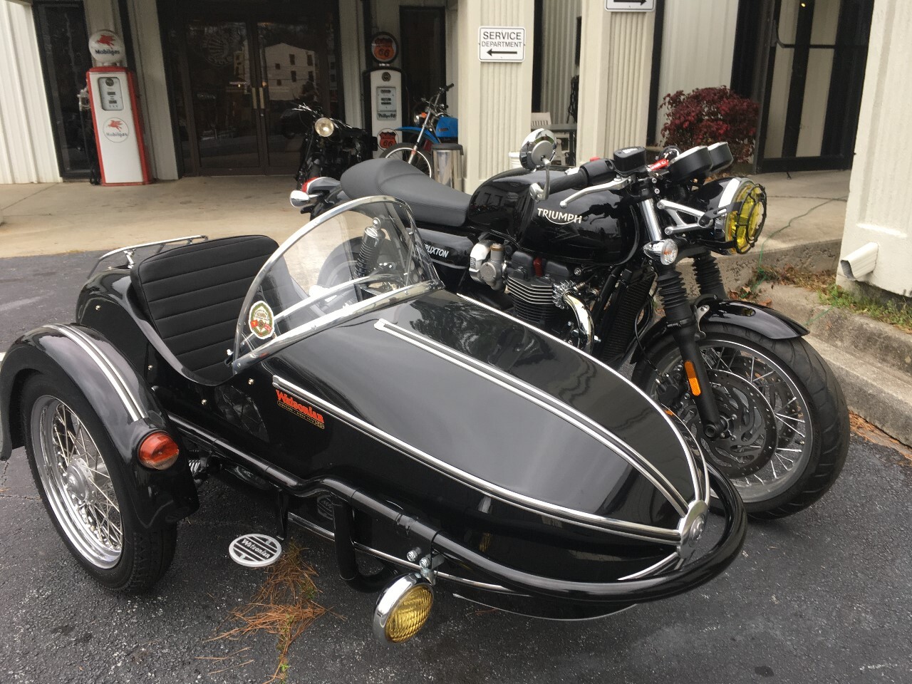thruxton sidecar