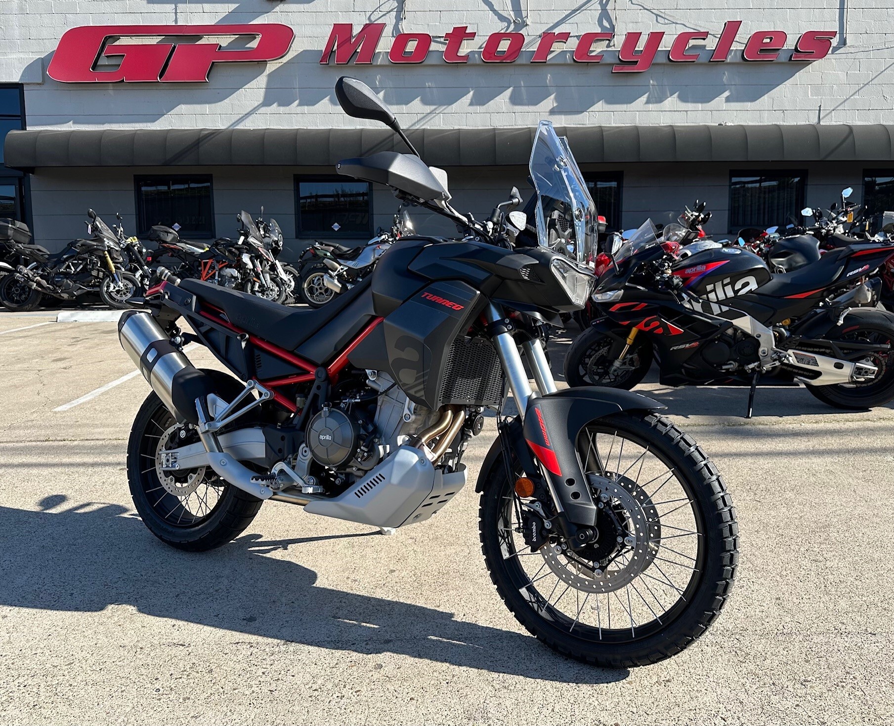 2024 APRILIA TUAREG 660 ATREIDES BLACK