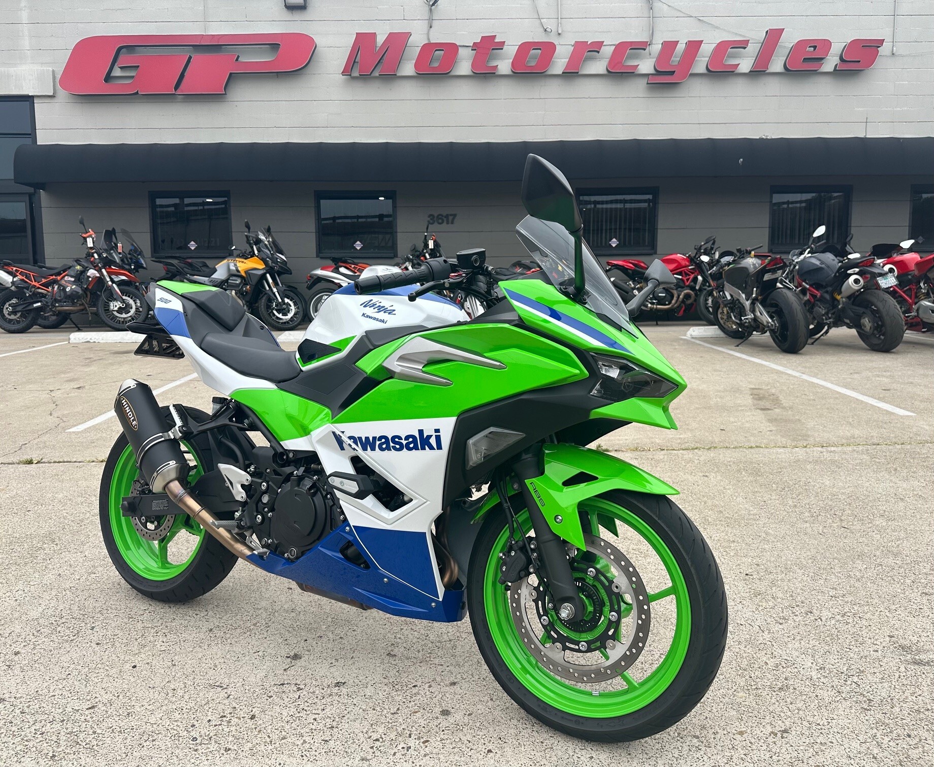 2024 KAWASAKI Ninja 500 40th anniversary